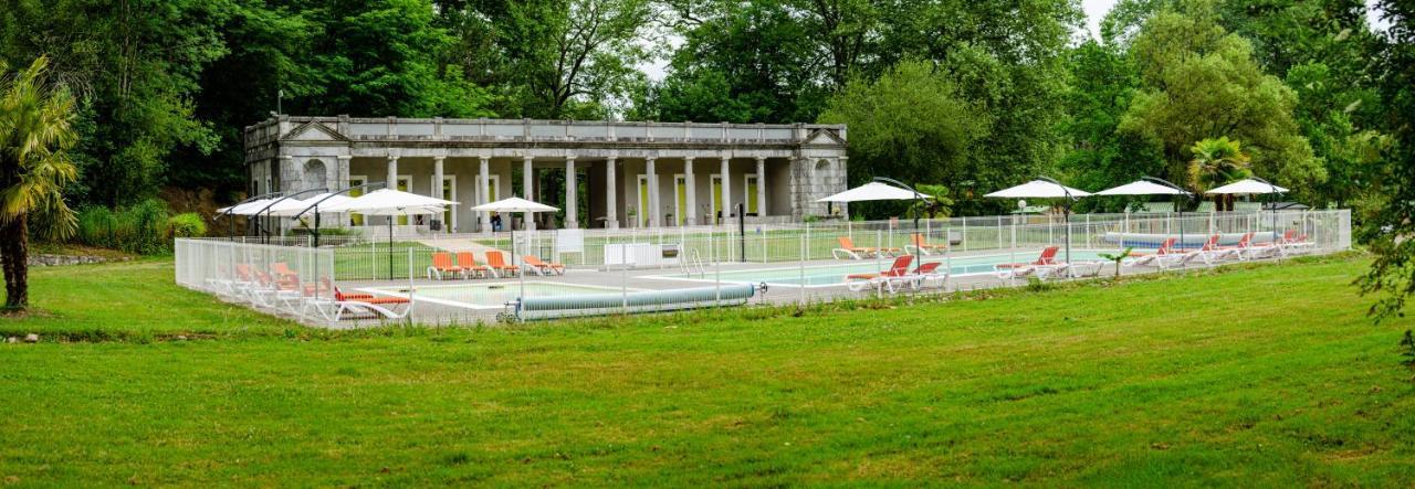 Hotel Camping Parc D'Audinac Les Bains Saint-Girons  Exterior foto