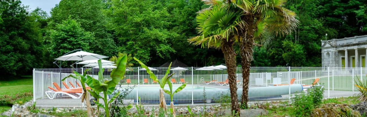 Hotel Camping Parc D'Audinac Les Bains Saint-Girons  Exterior foto